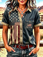 Ladies' 250Th Anniversary Western Faith Shirt