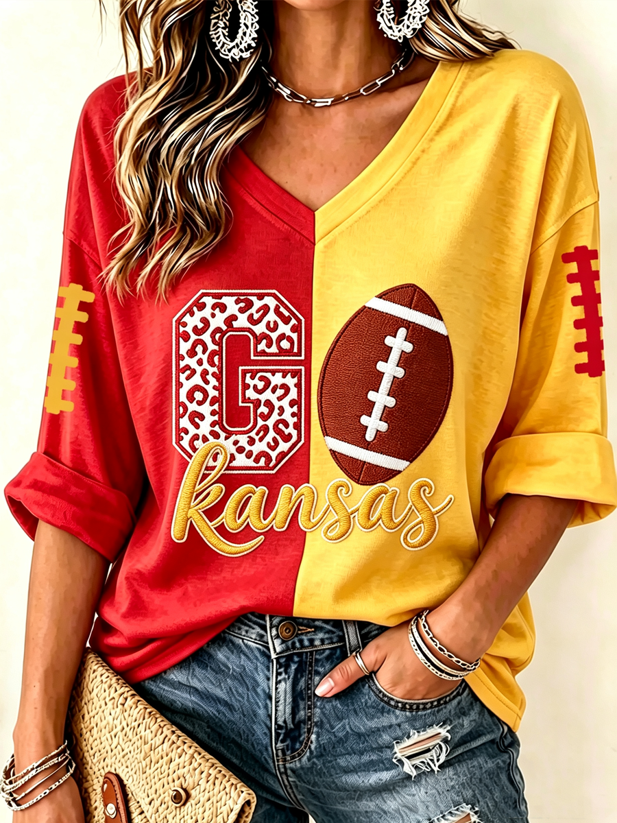 Women'S  Football Fan T-Shirt