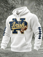Men'S Rugby Printed Casual Hoodie