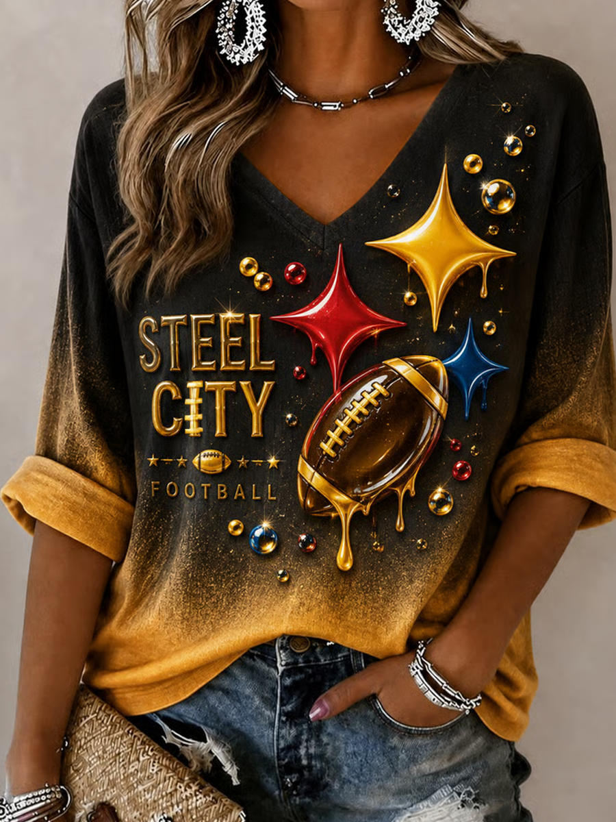 Women'S  Football Fan T-Shirt