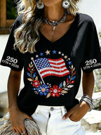 Women's 250 Year Print Short Sleeve T-shirt