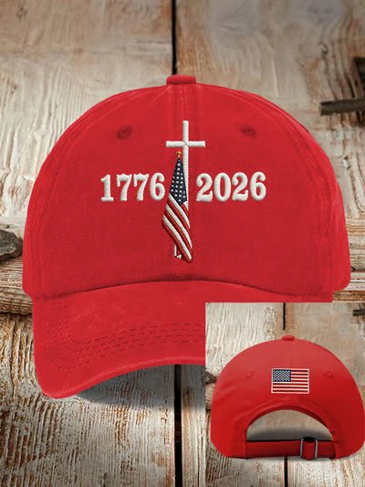 Unisex Retro 250th Anniversary Printed Hat