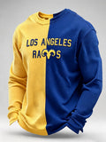 Men'S Football Game Printed Waffle T-Shirt