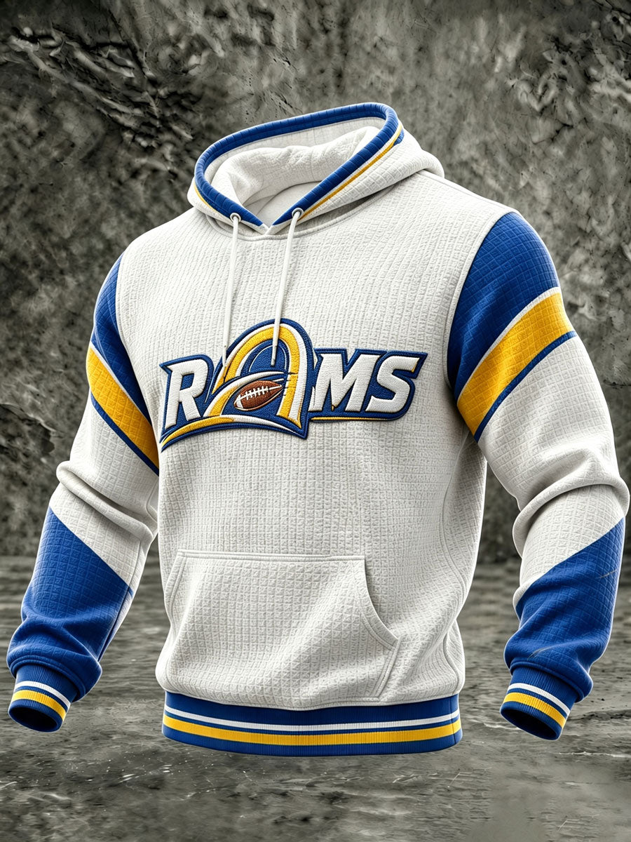 Men'S Football Game Printed Casual Hoodie