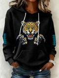 Women's Football Print Sweatshirt
