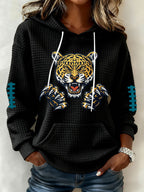 Women's Football Print Sweatshirt