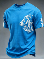 Men'S Rugby Fan Printed Casual T-Shirt