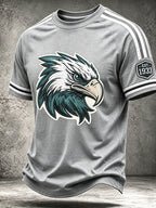 Men's Football Printed Short-Sleeve T-Shirt