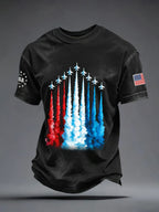 Men'S American Flag Commemorative 250Th Anniversary Classic Pattern Short Sleeve T-Shirt