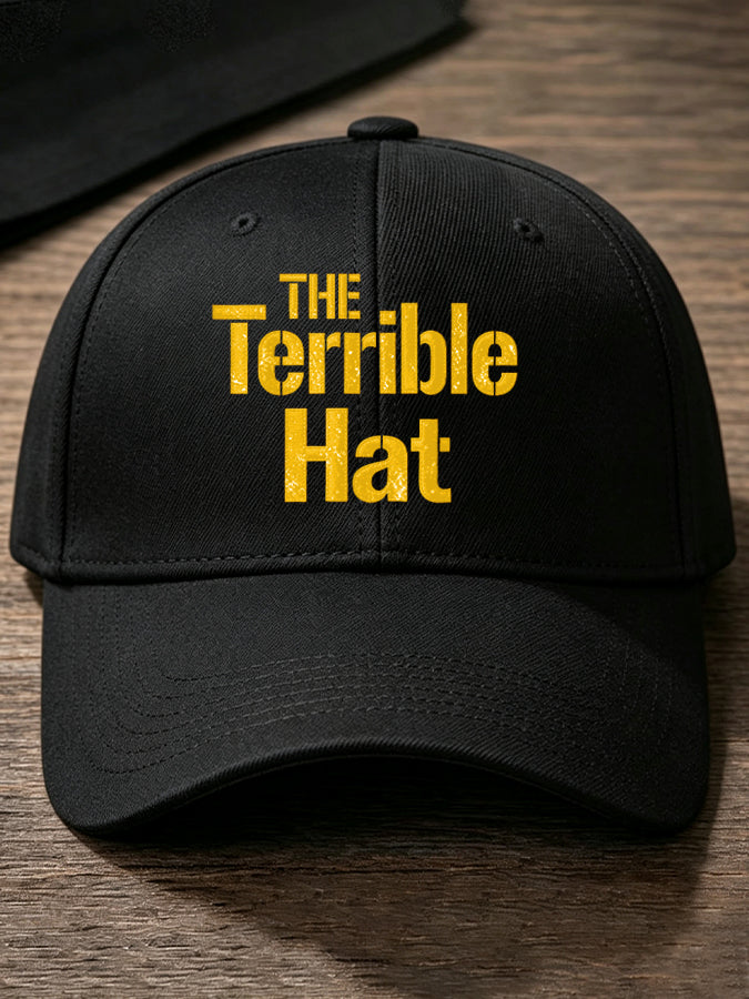 Unisex The Terrible Hat Print Casual Hat