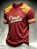 Men'S Rugby Fan Printed Casual T-Shirt