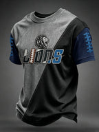 Men's Football Printed Short-Sleeve T-Shirt