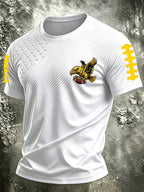 Men's Football Printed Short Sleeve T-shirt