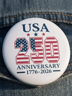 250Th Anniversary Commemorative Brooch in The United States For Both