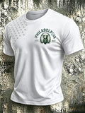 Men's Football Printed Short-Sleeve T-Shirt