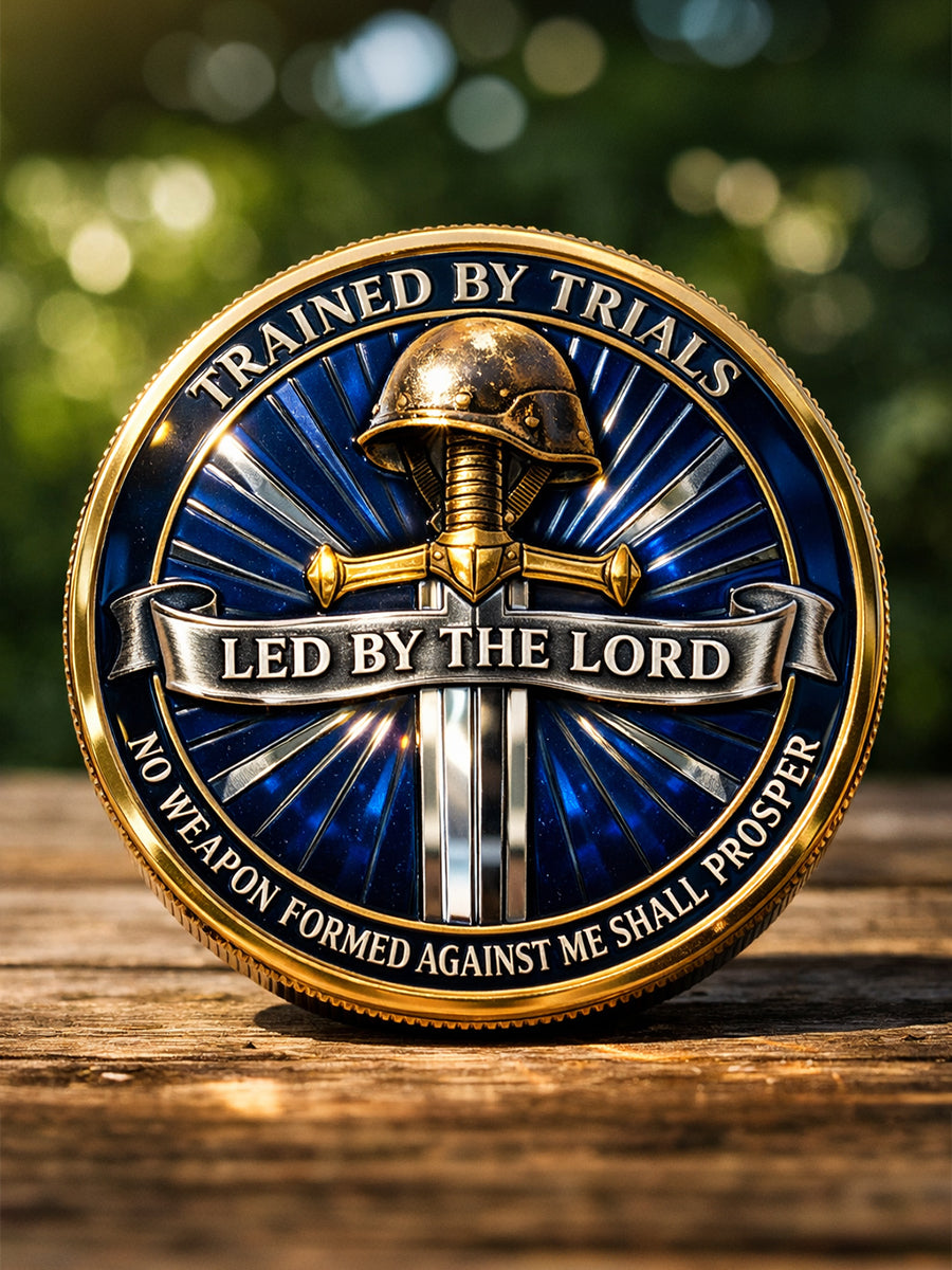 Faith & Strength Christian Challenge Coin