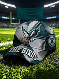 Unisex Football Printed Casual Hat