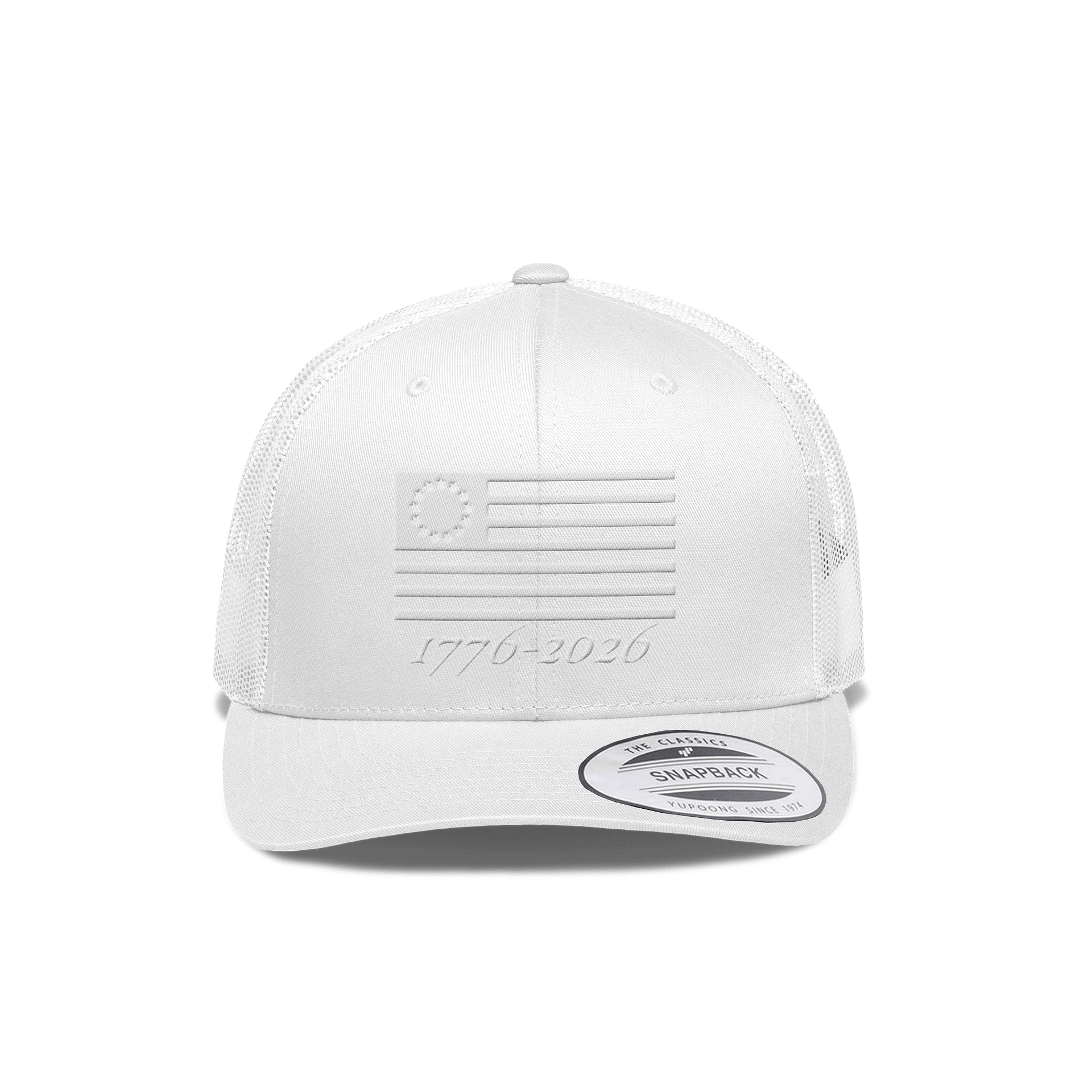 America 250th Anniversary Whiteout Hat