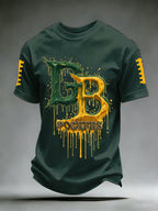 Men's Football Printed Short-Sleeve T-Shirt