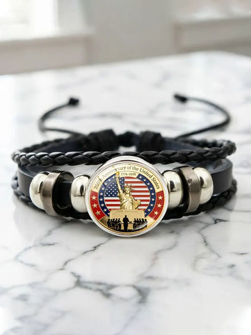 250th Anniversary Leather Bracelet