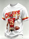 Men'S Football Fan Casual T-Shirt
