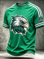 Men's Football Printed Short-Sleeve T-Shirt