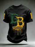 Men's Football Printed Short-Sleeve T-Shirt