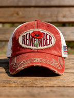 Memorial Day Print Hat