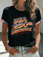 Women's 250th Anniversary Independence Day Art Print Shirt
