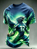 Men's American football Waffle T-Shirt
