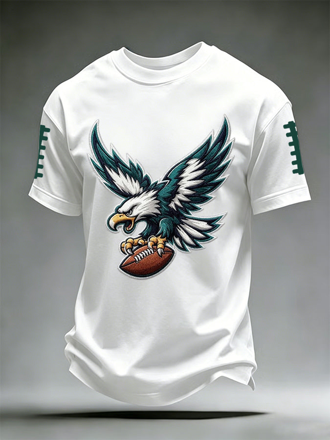 Men's Football Printed Short-Sleeve T-Shirt