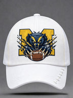 Unisex Football Printed Casual Hat