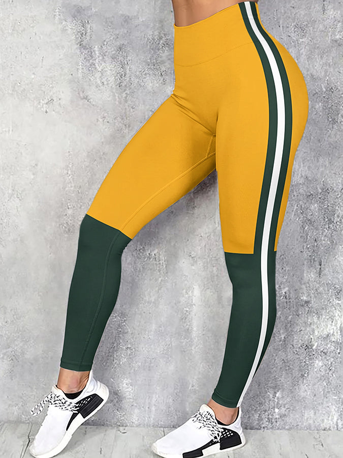 Women'S Football Print Leggings
