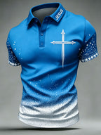 Men'S Faith Printed POLO Shirt