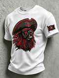 Men's Football Enthusiast Printed T-Shirt