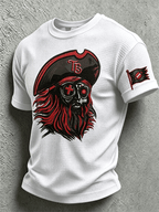 Men's Football Enthusiast Printed T-Shirt