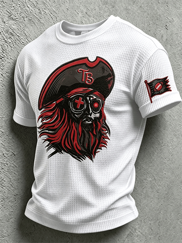 Men's Football Enthusiast Printed T-Shirt