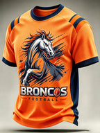 Men'S Football Fan Waffle T-Shirt