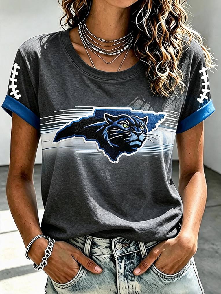 Women'S Sports Gradient Football T-Shirt