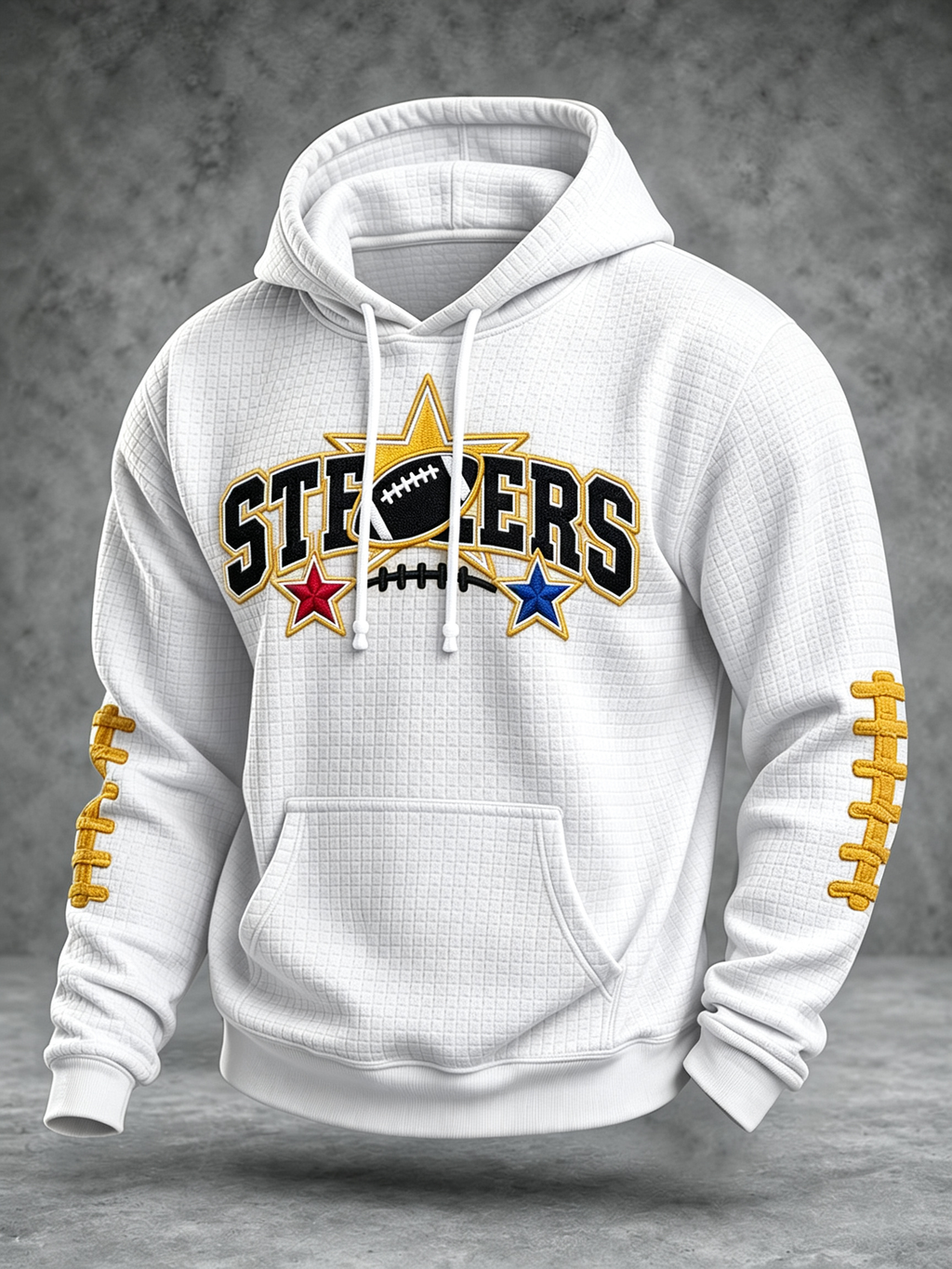 Men'S Football Printed Casual Hoodie