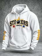 Men'S Football Printed Casual Hoodie