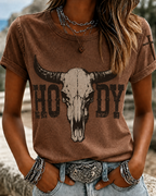 Women'S Clothing Belief Western Art Printed Casual T-Shirt