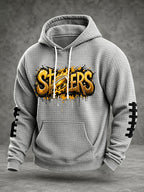 Men'S Football Printed Casual Hoodie