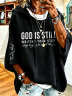 Women'S God is Still Writing Your Story Printed Hoodie