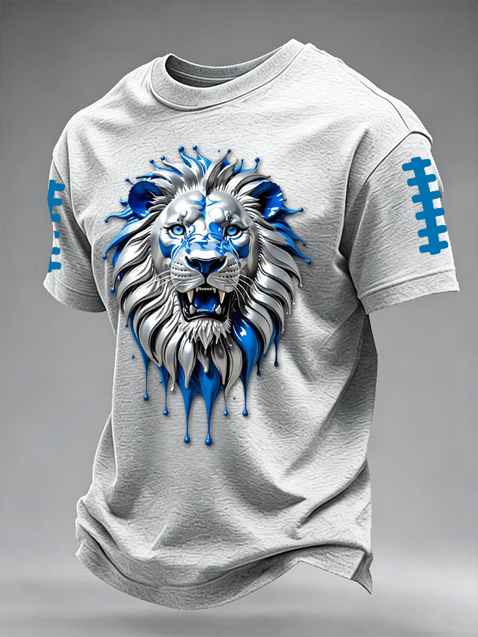 Men's Football Printed Short-Sleeve T-Shirt