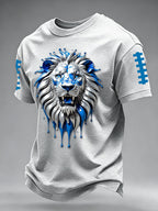 Men's Football Printed Short-Sleeve T-Shirt