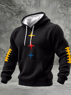 Men'S Football Printed Casual Hoodie