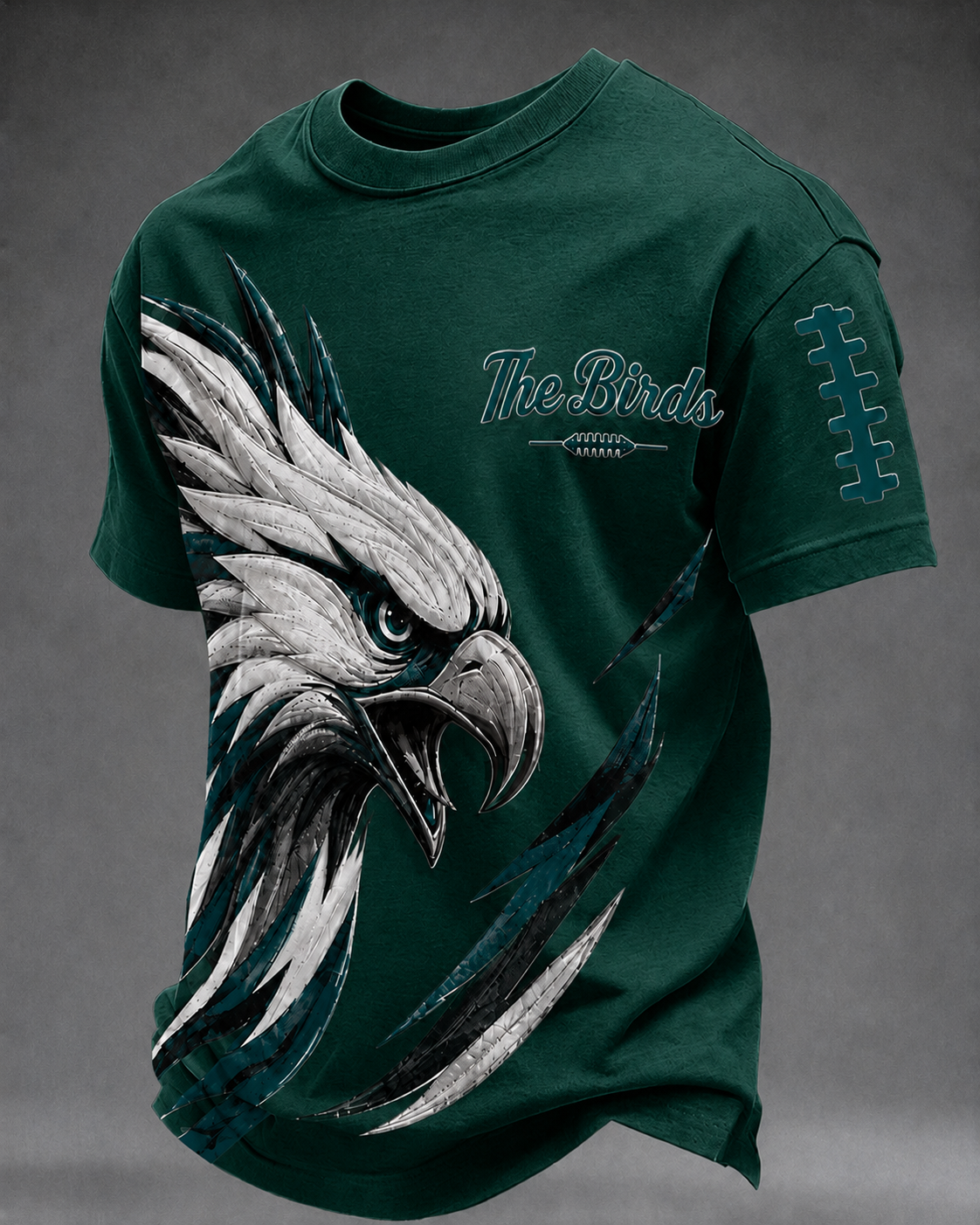 Men's Football Printed Short-Sleeve T-Shirt