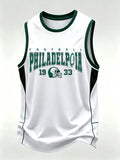 Men'S Football Printed Vest