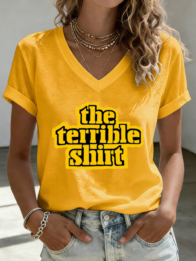 Women's Football Printed Casual Sweatshirt